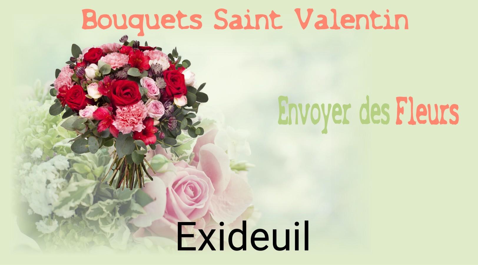 Roses de Saint-Valentin livrées à Exideuil