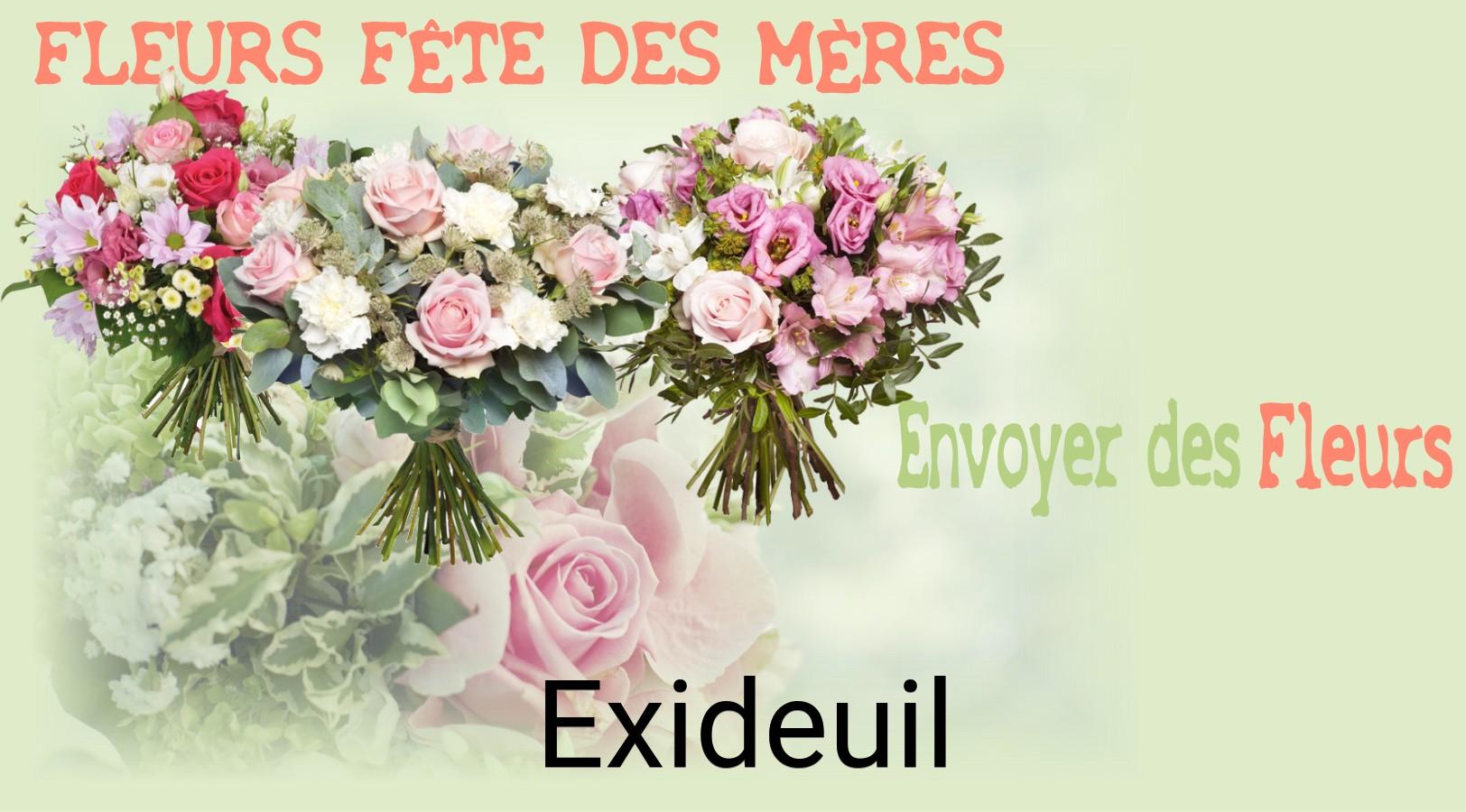Bouquet de Fête des Mères livré à Exideuil